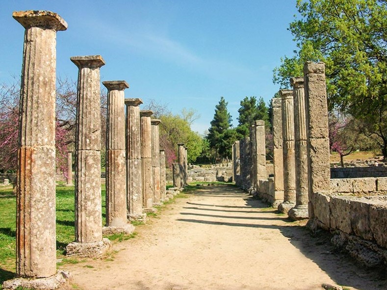 ﻿Η Παλαίστρα στην Αρχαία Ολυμπία