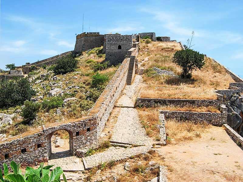 Γενική άποψη του κάστρου του Παλαμηδίου