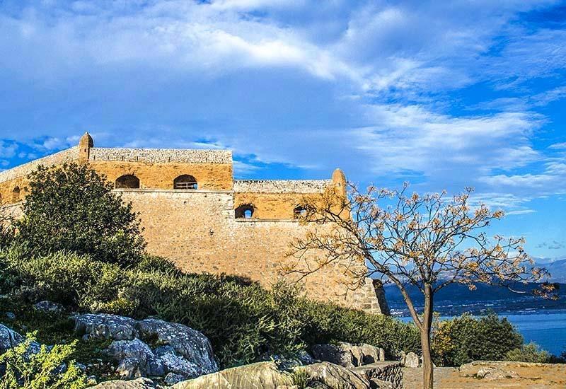 Μέρος του κάστρου του Παλαμηδίου