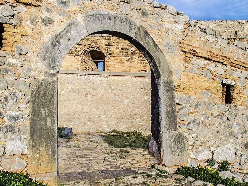 Εσωτερική πύλη στο Παλαμήδι