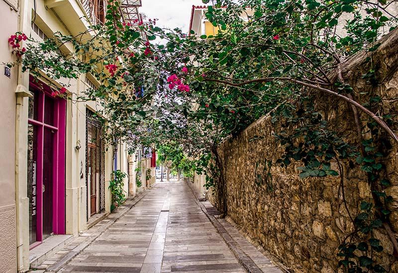 Γραφικό δρομάκι στο Ναύπλιο