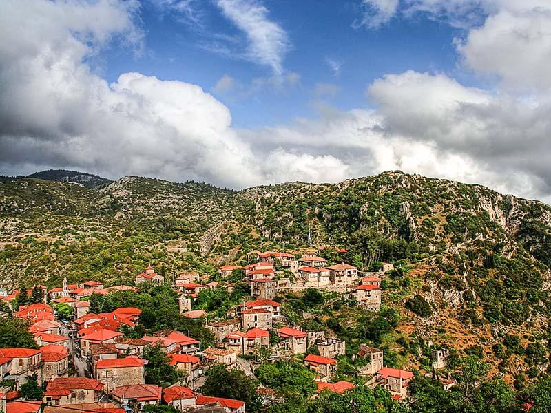 Γενική άποψη του χωριού Στεμνίτσα