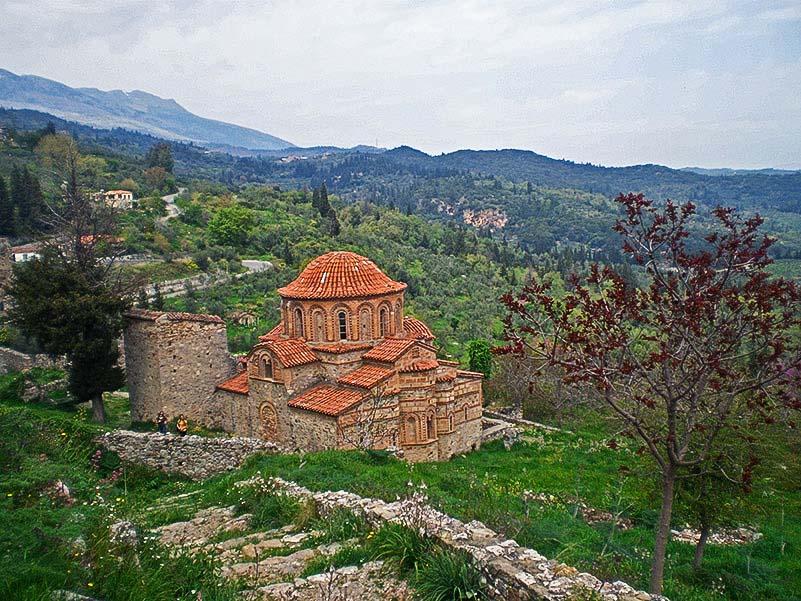 Η εκκλησία των Αγίων Θεοδώρων στο Μυστρά