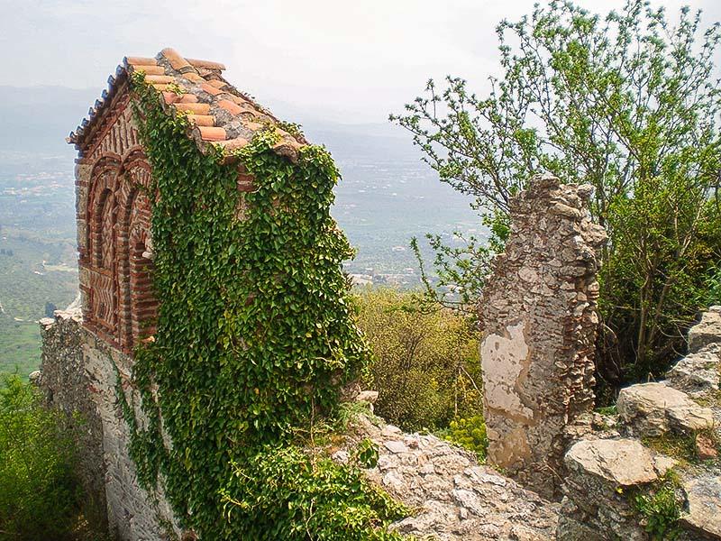 Ερείπια της καστροπολιτείας του Μυστρά